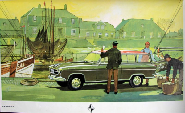 Borgward Jahreskalender 1961 (8019)